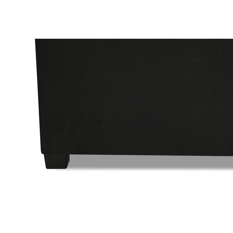 Ash Hill 2 Seater Sofa Bed, Black
