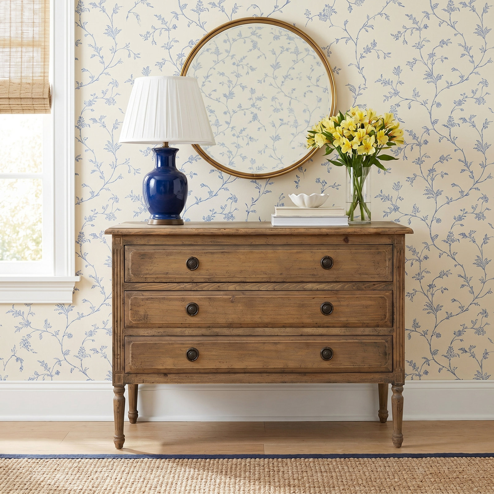 47" Oak Dresser