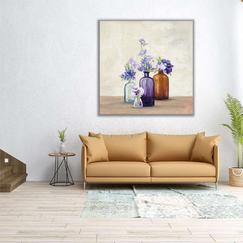 Windowsill Garden I - reproduction d'art sur toile, H 20 po x l 20 po