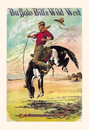 Bill bill : une bronco rétro de flambage, H 42 po x l 28 po x P 1,5 po