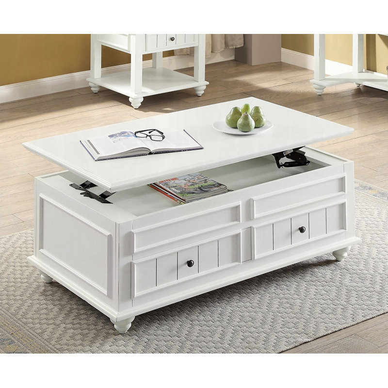 Table basse avec plateau relevable Ferranti