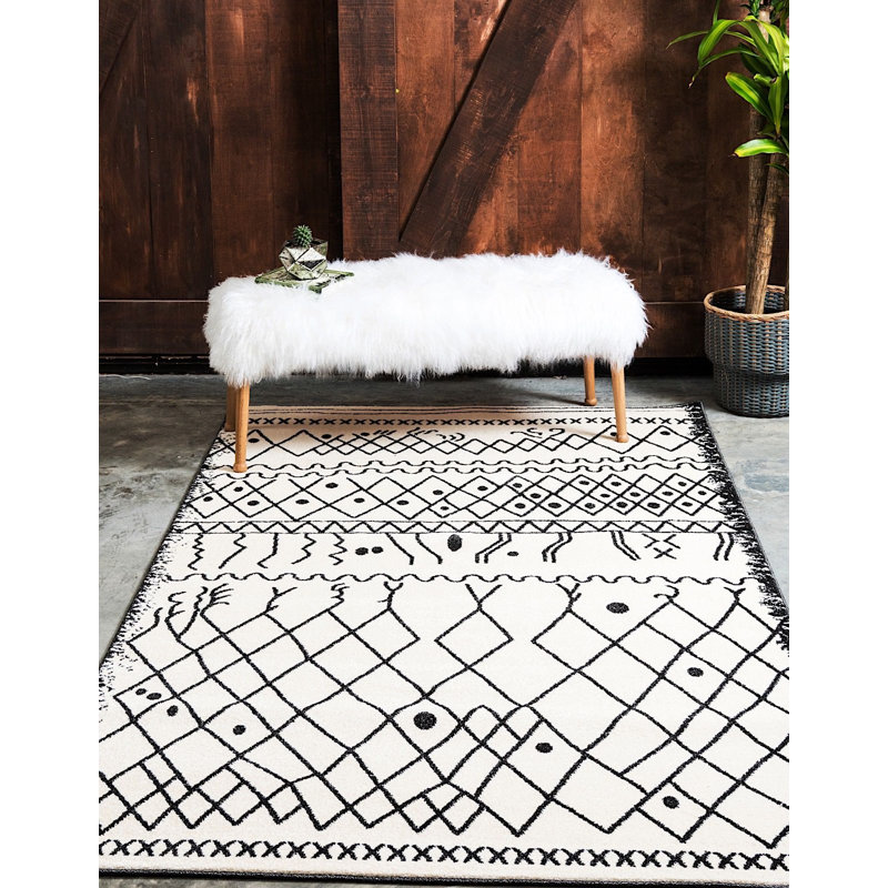 Globe Abstract Indoor Rug, Rectangle 5' x 8'