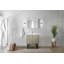 Ensemble de miroir de meuble-lavabo simple l 30 po x P 20 po Lancy-113287504