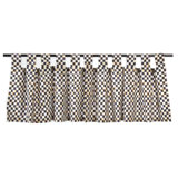Courtly Check® Tab Top Cafe Curtain