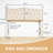 Linen Tufted Upholstered Headboard, Sturdy and Durable Solid Wood Headboard, Fabric Headboard Adjustable Height from 34“ to 43”, Modern Button Tufting Design Head Board-357638415-357638410
