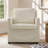 Fixed Armchair Set With Matching Ottoman – Sculptural Design & Washable Covers-853056210