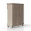 Commode 5 tiroirs gris antique
