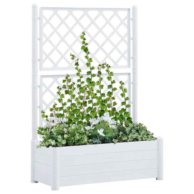 Jacque Planter Box, White