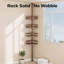 Freestanding and Tension Stainless Steel Shower Caddy