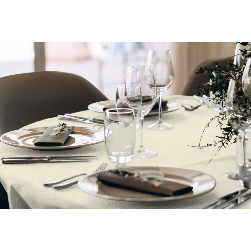 Woulk Tablecloth, Nature, 145cm W x 220cm L