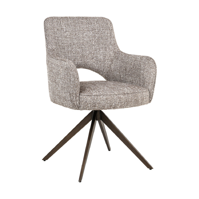Chaise de salle à manger Ginerva, Gris