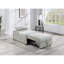 Transitionnel 1pc convertible en velours cendré avec coussin de couleur, siège et coussin inclus-72457390-72457391