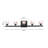 Keallan 5 - Light Dimmable Vanity Light