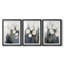 FLORAL Series DCLxxv - impression encadrée de qualité supérieure sur mesure mat - 3 pièces-625195676-625195674