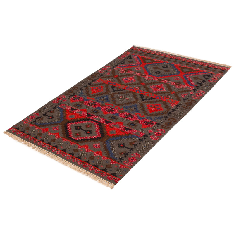 Ankara FW Grey Kilim 5'2" x 8'2"