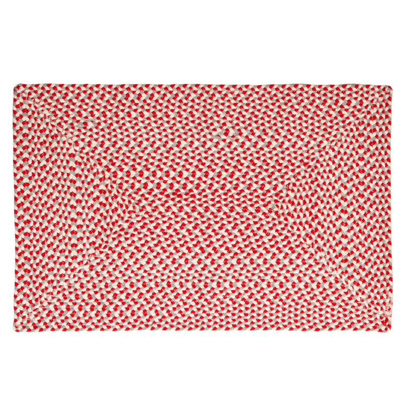 Tapis tressé à la main Tappen, Rectangle 2 pi x 3 pi