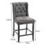 Southard Upholstered Counter Stool with Solid Wood Frame-425331042