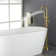 2 Handle Floor Clawfoot Tub Faucet with Diverter
