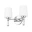 Meuble-lavabo 2 lumières Henri 14 po Chrome-123223036