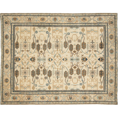 Romona One-of-a-Kind 8' X 10' Wool Area Rug in Ivory