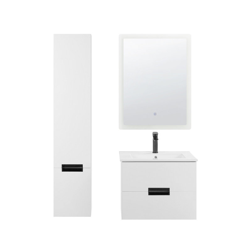 Lamarcus Bathroom Storage Furniture Set, White