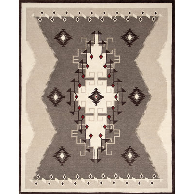 Mesa Hand Knotted Wool Geometric Shapes Area Rug