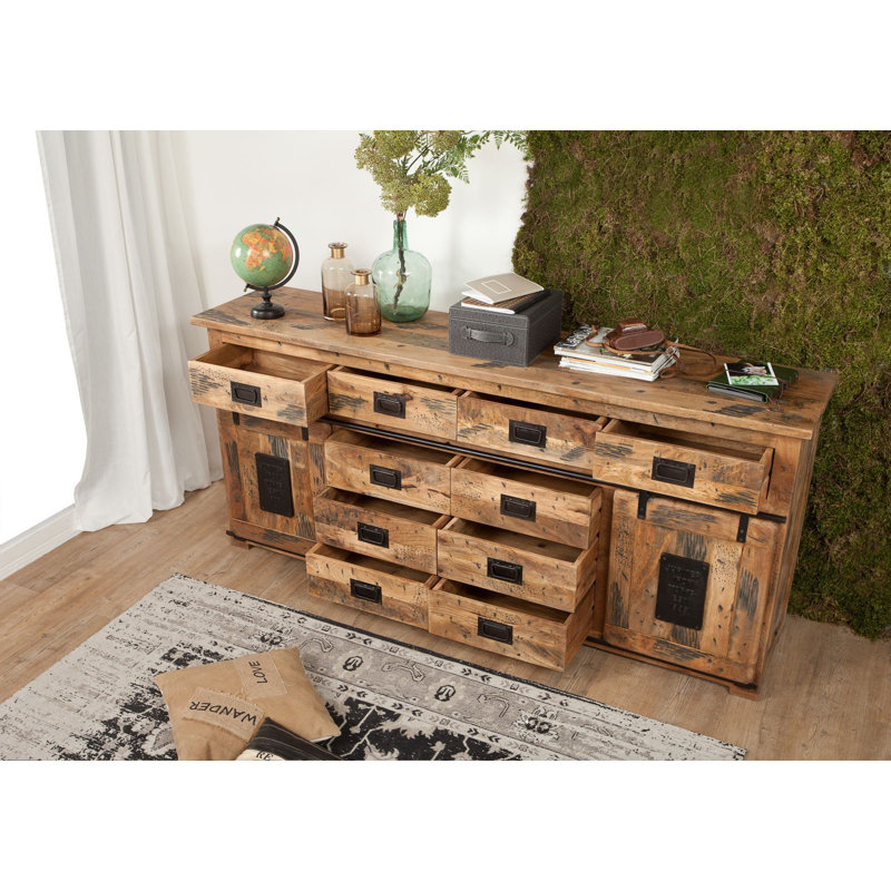 Railway 200cm Sideboard, Natural