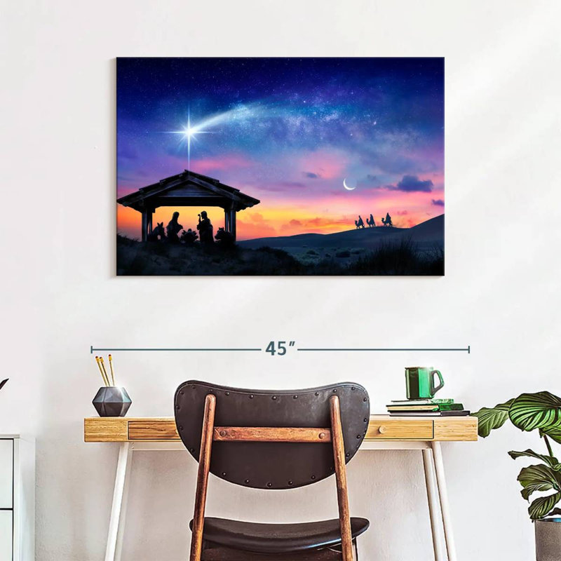 Adella Christmas Star, 26" H x 39" W