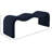 Monifa Chenille Fabric Bench-800314992