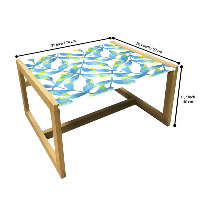 Jaliene Sled Coffee Table, 62cm H x 74cm W x 40cm D