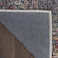 Tapis oriental bleu et brun 5 pi x 7 pi