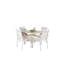 Mitul 4 - Person Patio Dining Set Round Table
