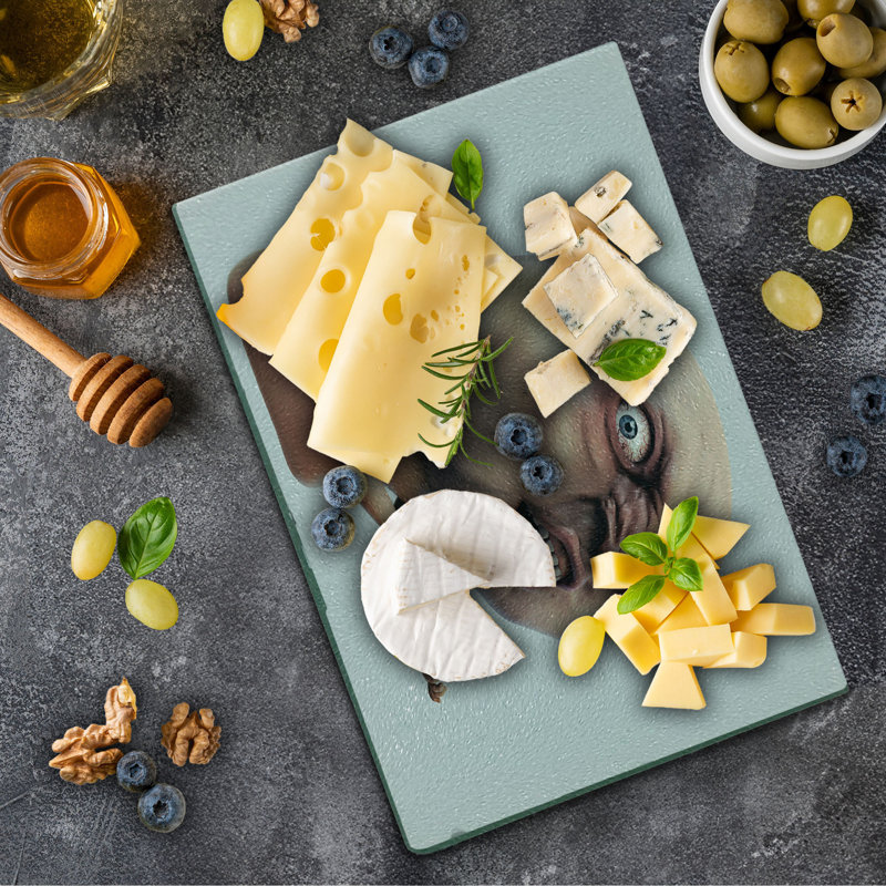 Planche à découper en verre trempé Ambesonne