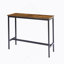 Ensemble de table de bar avec deux tabourets de bar confortables avec sièges et dossiers moelleux, idéal pour divers espaces intérieurs