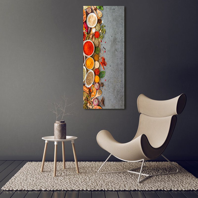 Colorful Spices - Wrapped Canvas Print