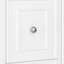 Meuble-lavabo 24 po avec lavabo, meuble-lavabo avec un tiroir rabattable et deux tiroirs, tablette réglable, bois massif et panneau de fibres à densité moyenne, blanc