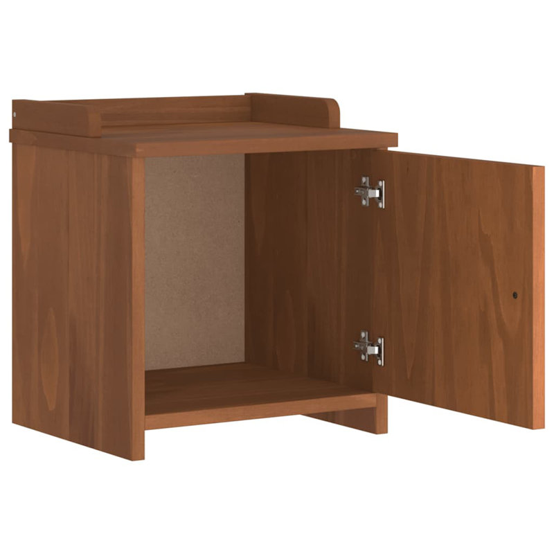 Sydalee Shoe Storage Cabinet, Acacia