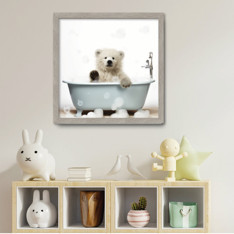 Tableau encadré Artful Animal Bath Scenes