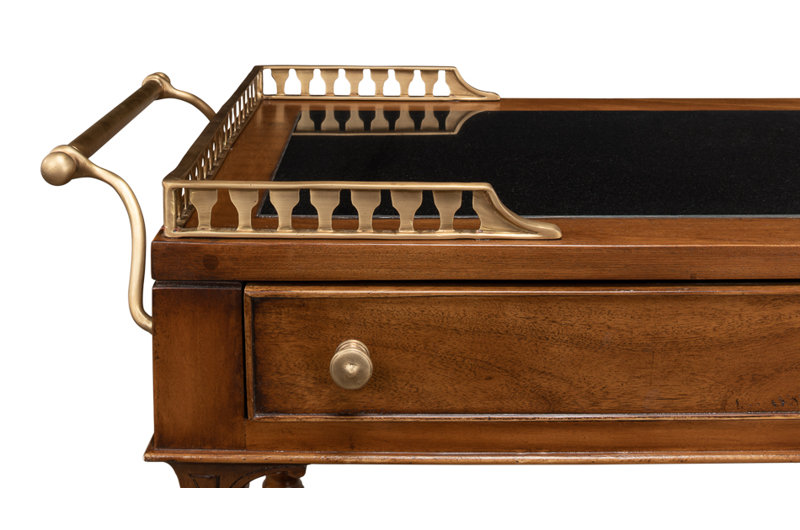 Capital Serving Cart Fruitwood Finish