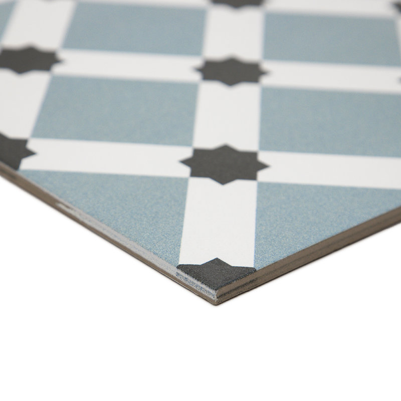 Nova Star 10" x 10" Porcelain Patterned Wall & Floor Tile