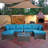 7-Piece Outdoor Sofa Set-1868770806-1868770800