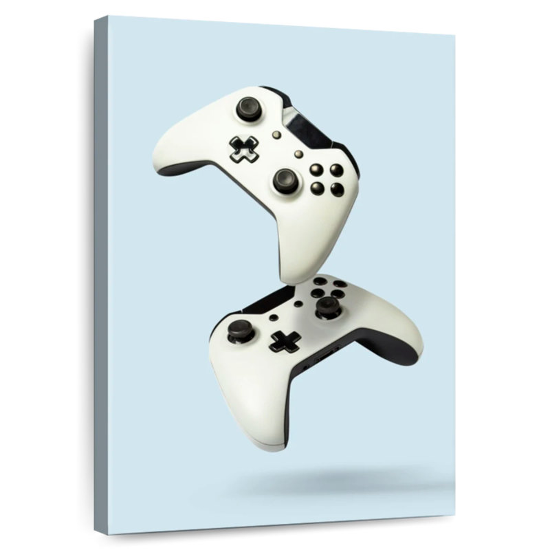 Video Game Controllers, 30" H x 20" W