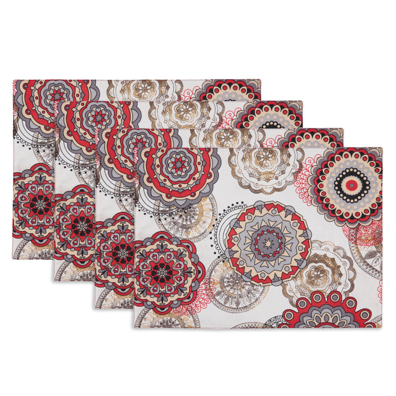 Worksop Polyester Abstract Rectangle Placemat