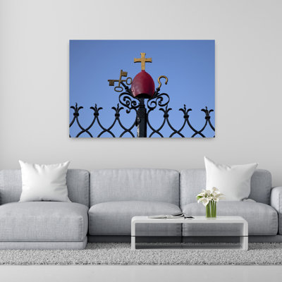 "Christian symbolism on the Entranc Egates To St Carthagh's Cathdral", Lismore, County Waterford, Ireland, art contemporain, art mural