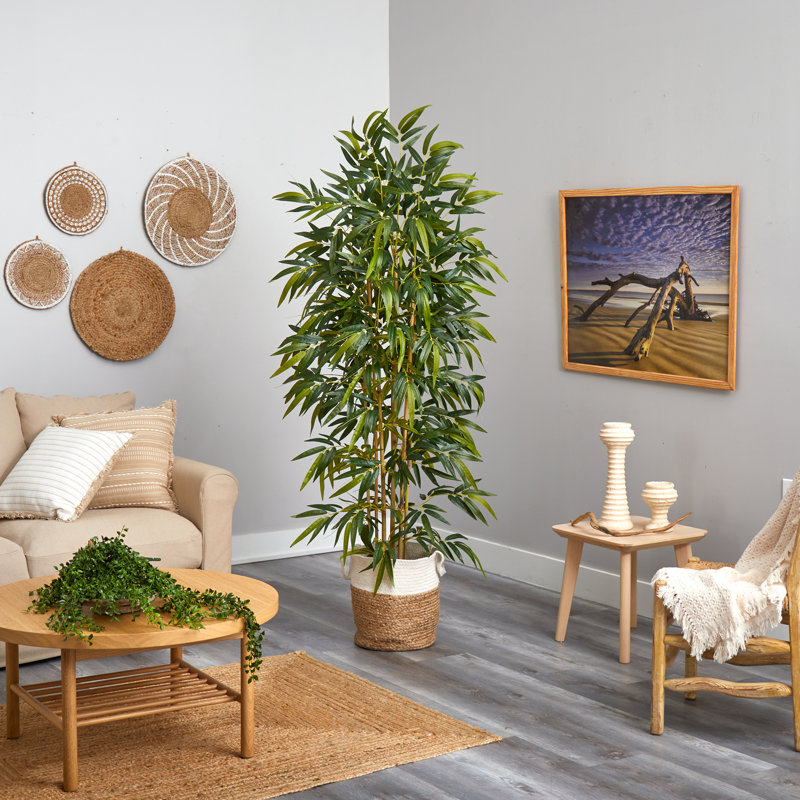Watts 72 " H Faux Bamboo Tree