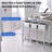 3 Compartment Kitchen Freestanding Sink