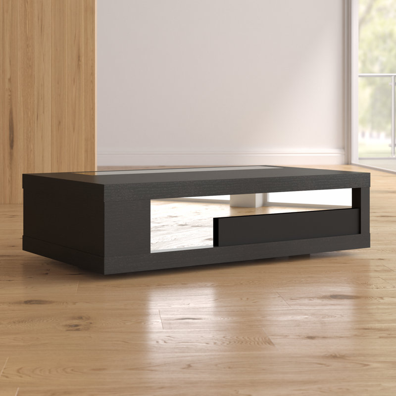 Table basse moderne avec rangement Grimaldi
