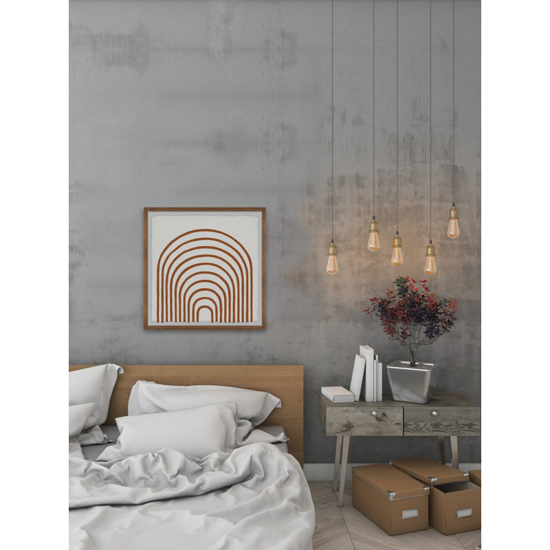 Tunneled Archway by Marmont Hill - Single Picture Frame Painting, 45cm H x 45cm W x 3.81cm D