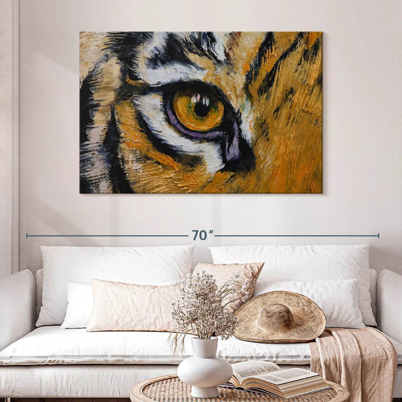Brampt Tiger Eye, 32" H x 48" W