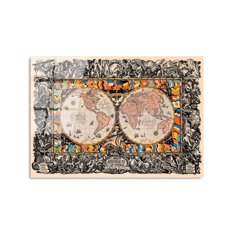 Boze Wall Decor on Tempered Glass